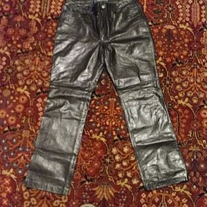 Leather Size 12 Gap Bootcut Pants